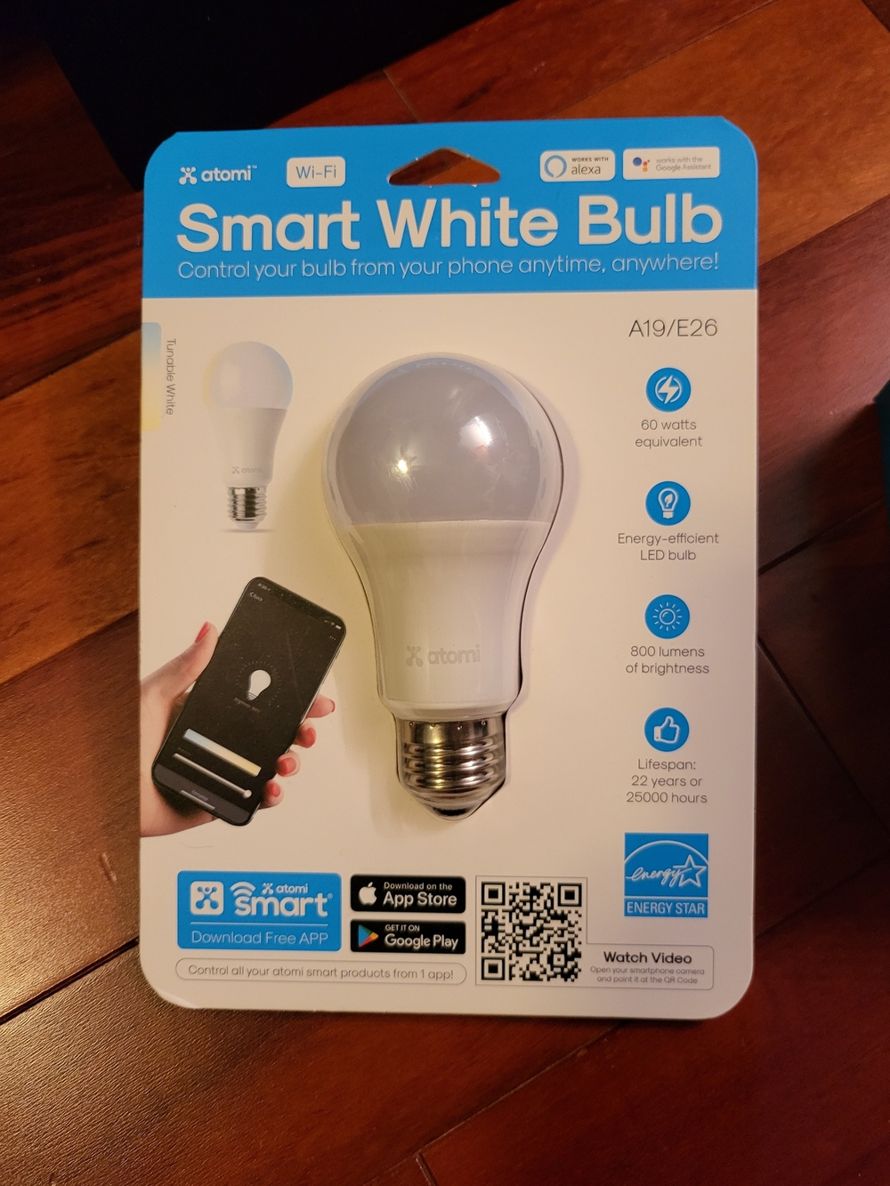 Smart White Bulb A19/E26 - White